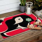 Red Girl Outdoor Rug Gallery Image 2