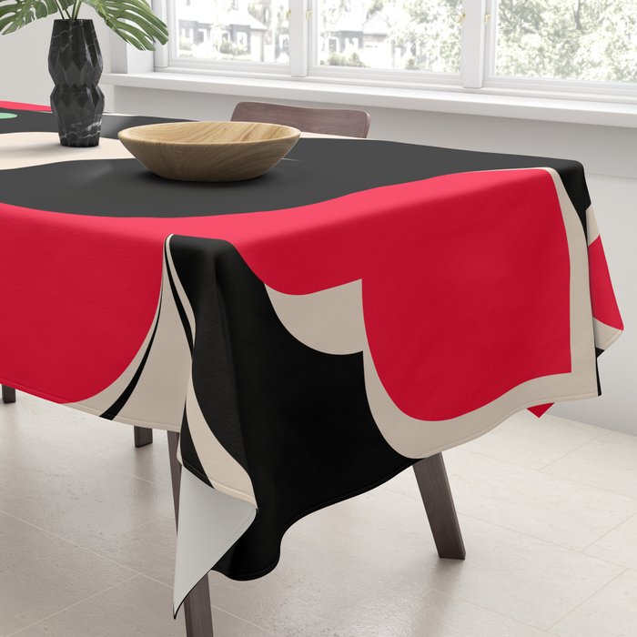 Red Girl Tablecloth Gallery Image 3