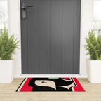Red Girl Welcome Mat Gallery Image 3