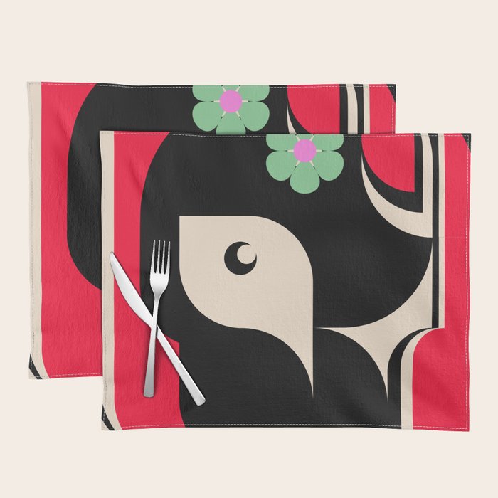 Red Girl Placemat Gallery Image 1