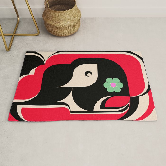 Red Girl Rug Gallery Image 1