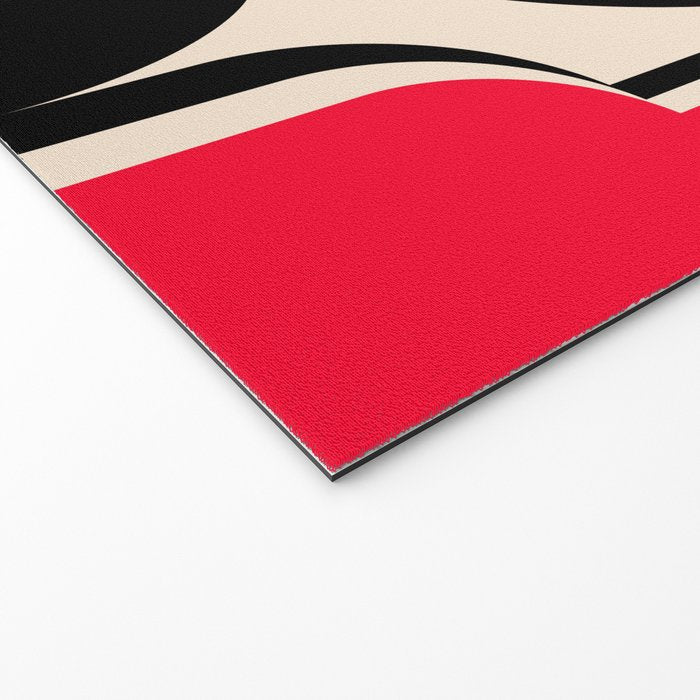 Red Girl Welcome Mat Gallery Image 2
