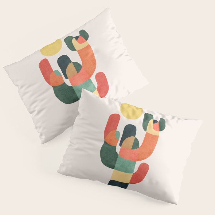 Cactus in the desert Pillow Sham Gallery Image 1