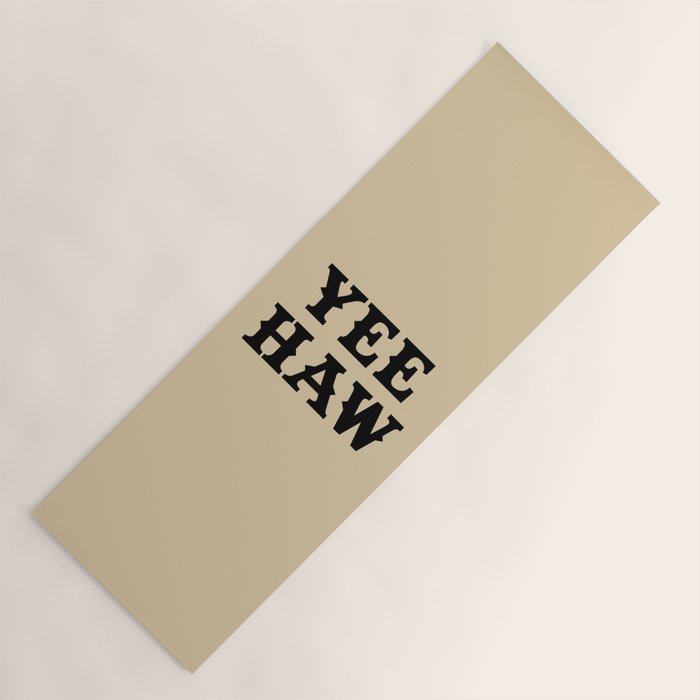 Yee Haw Yoga Mat Gallery Image 1
