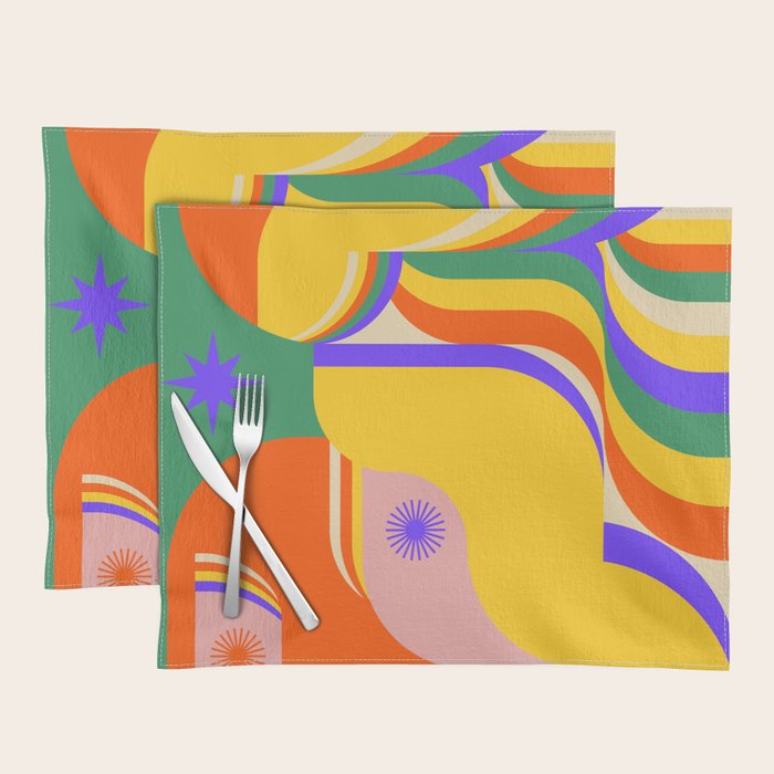 Flowing Stars Placemat Gallery Image 1