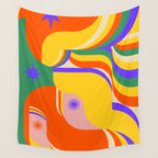 Flowing Stars Wall Tapestry Gallery Image 4