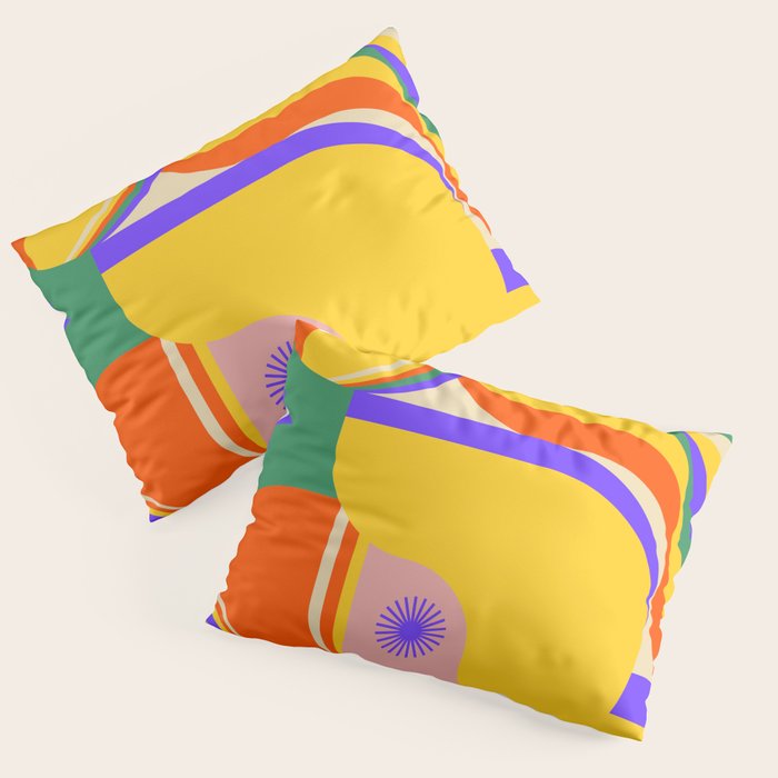 Flowing Stars Pillow Sham Gallery Image 1