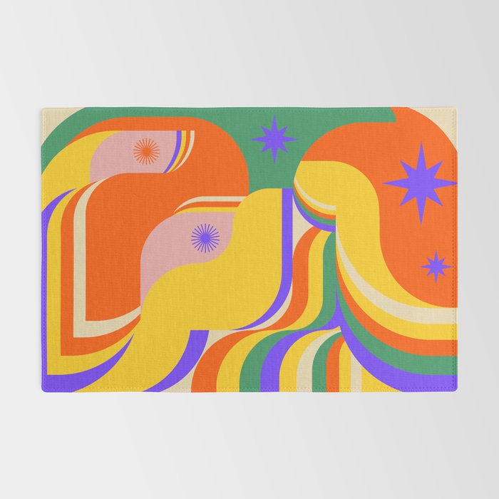 Flowing Stars Rug Gallery Image 2