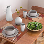 abstract retro shapes earthy Placemat Gallery Image 2