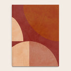 abstract retro shapes earthy Notebook Gallery Image 4