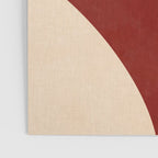 abstract retro shapes earthy Poster Gallery Image 3