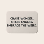 Funny and Weird Family Love Quote Bath Mat Gallery Image 1
