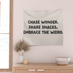 Funny and Weird Family Love Quote Wall Tapestry Gallery Image 2
