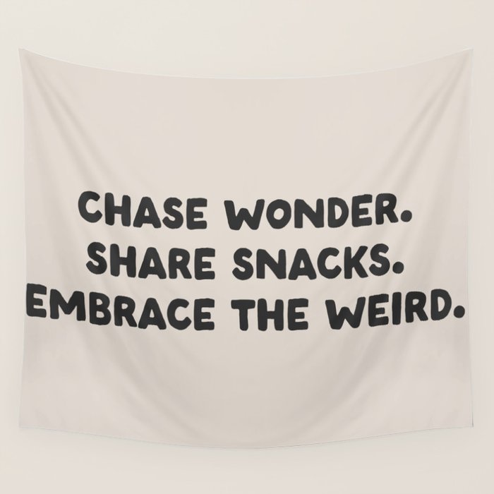 Funny and Weird Family Love Quote Wall Tapestry Gallery Image 1
