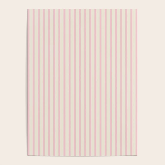Pink Striped Poster Gallery Image 4