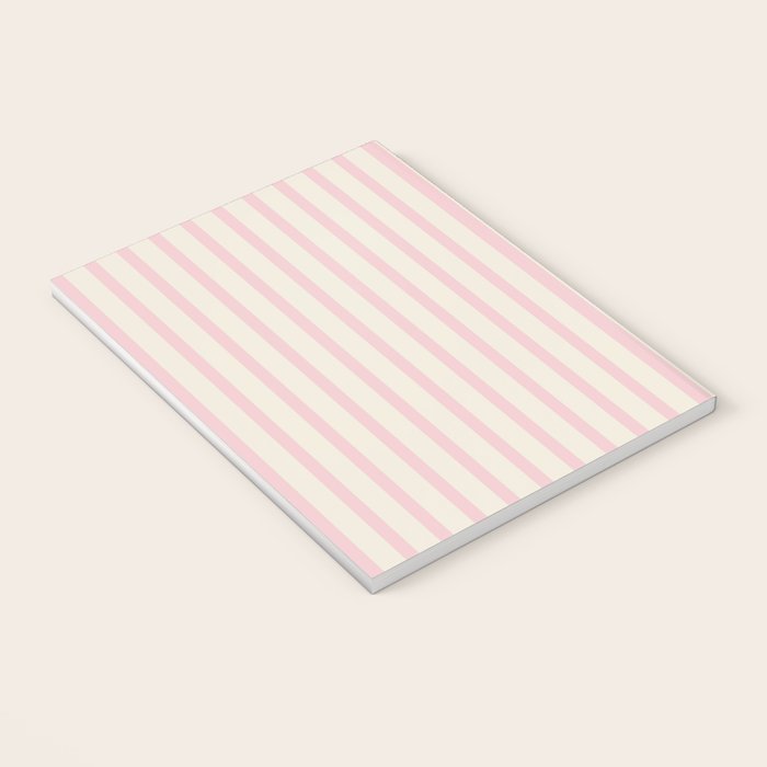 Pink Striped Notebook Gallery Image 3