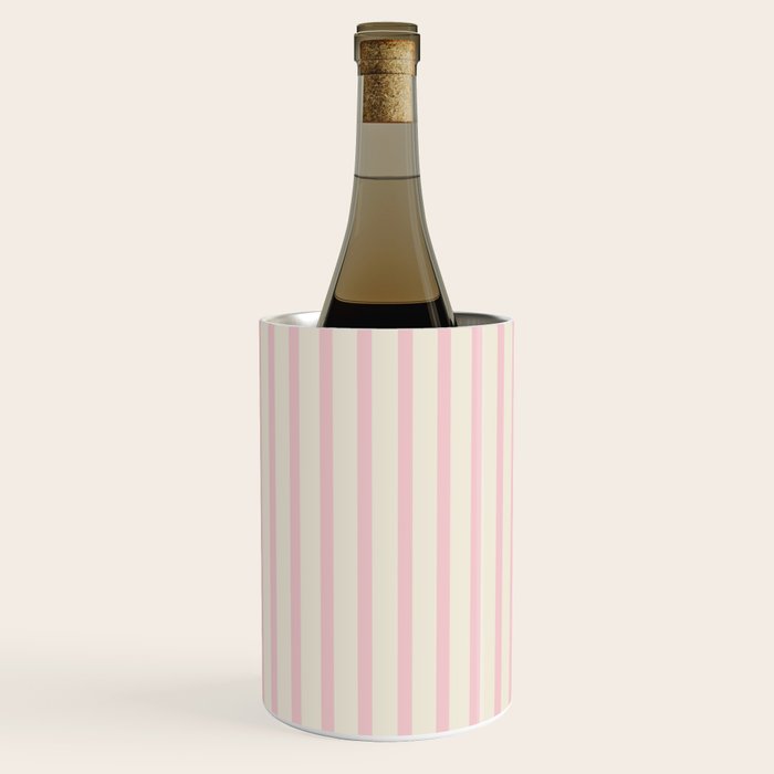 Pink Striped Wine Chiller Gallery Image 1