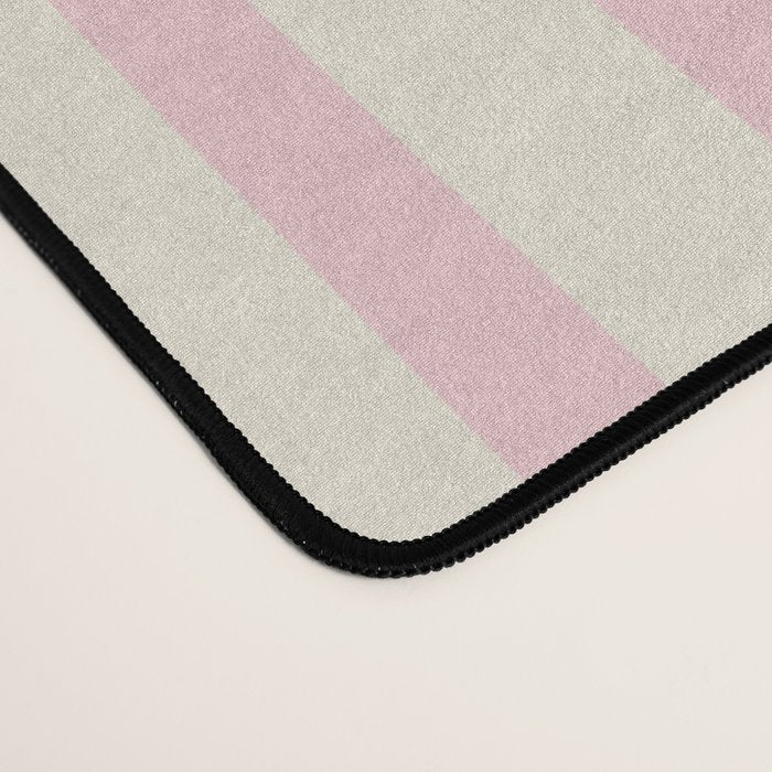 Pink Striped Desk Mat Gallery Image 4