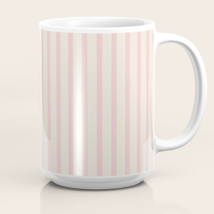 Pink Striped Coffee Mug Gallery Image 2