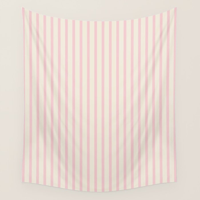 Pink Striped Wall Tapestry Gallery Image 1
