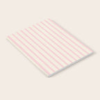 Pink Striped Notebook Gallery Image 2