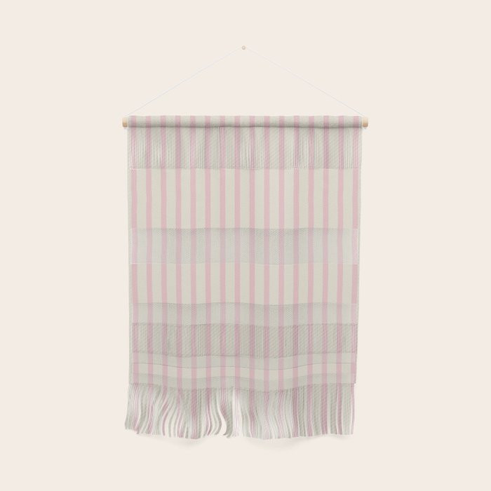 Pink Striped Wall Hanging Gallery Image 1