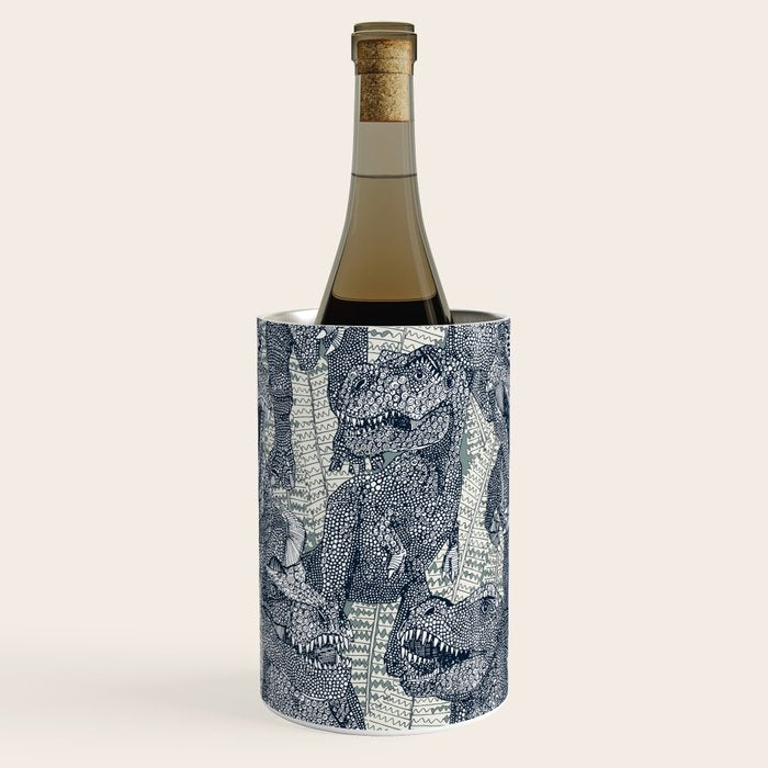 Tyrannosaurus rex indigo Wine Chiller Gallery Image 1