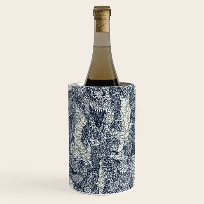 Tyrannosaurus rex indigo Wine Chiller Gallery Image 3