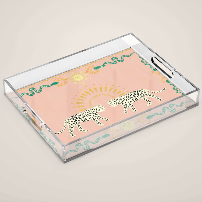 Snakes and Leopards Acrylic Tray Gallery Image 1