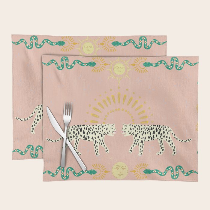 Snakes and Leopards Placemat Gallery Image 1