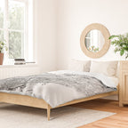 Toronto White Map Duvet Cover Gallery Image 2