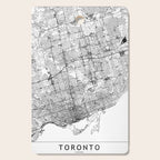 Toronto White Map Cutting Board Gallery Image 1