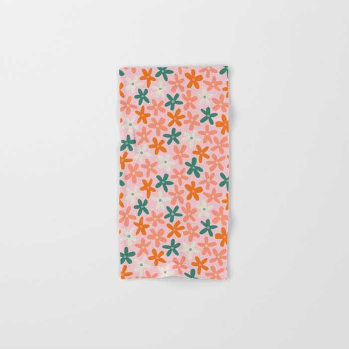 Tiny Flower Pattern #3 Bath Towel Gallery Image 1