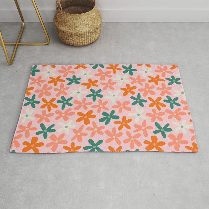 Tiny Flower Pattern #3 Rug Gallery Image 1