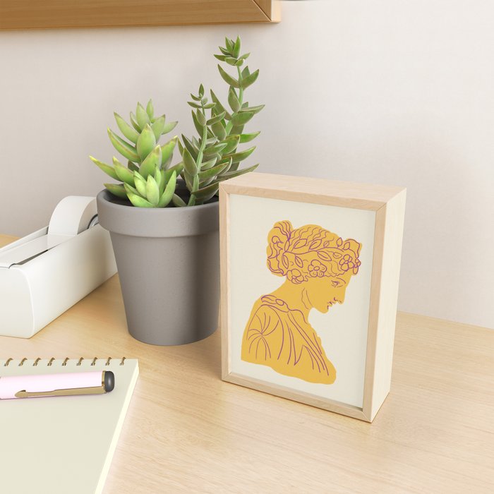 Ancient goddess #1 Mini Art Print Gallery Image 2
