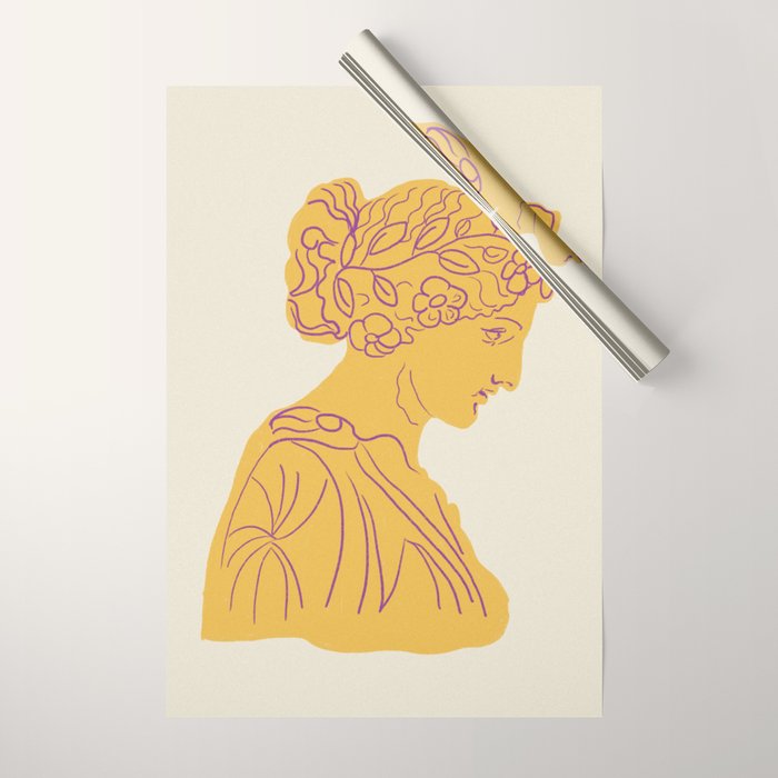 Ancient goddess #1 Wrapping Paper Gallery Image 1