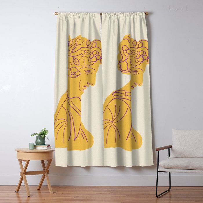 Ancient goddess #1 Window Curtain Gallery Image 5