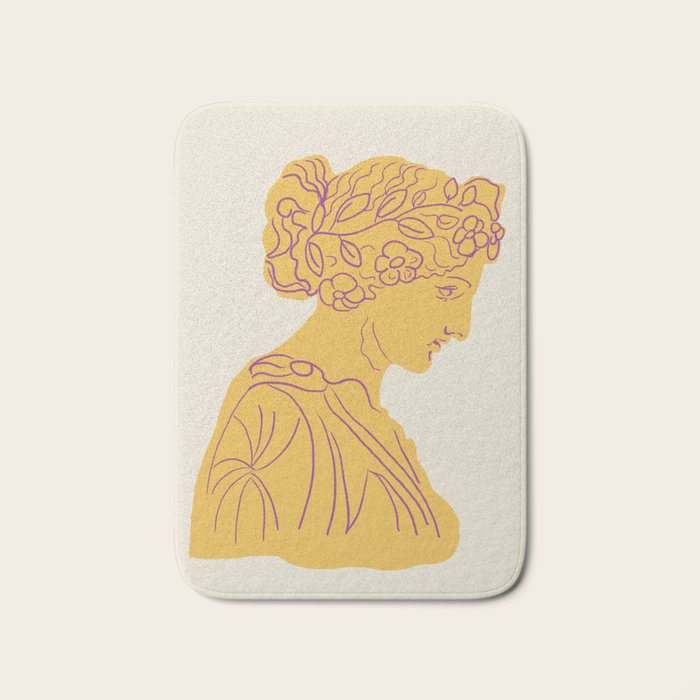 Ancient goddess #1 Bath Mat Gallery Image 1