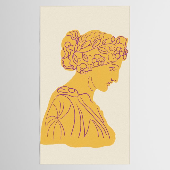 Ancient goddess #1 Tablecloth Gallery Image 2