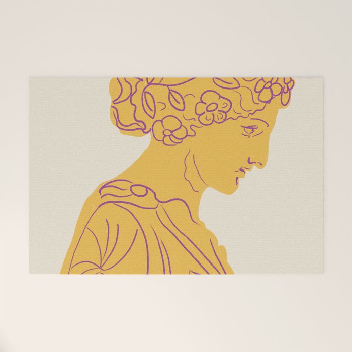 Ancient goddess #1 Welcome Mat Gallery Image 1