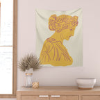 Ancient goddess #1 Wall Tapestry Gallery Image 2