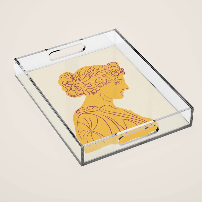 Ancient goddess #1 Acrylic Tray Gallery Image 1