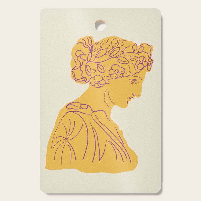 Ancient goddess #1 Cutting Board Gallery Image 1