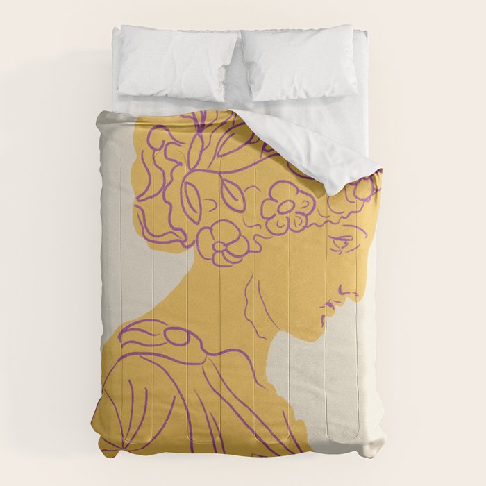 Ancient goddess #1 Comforter Gallery Image 6