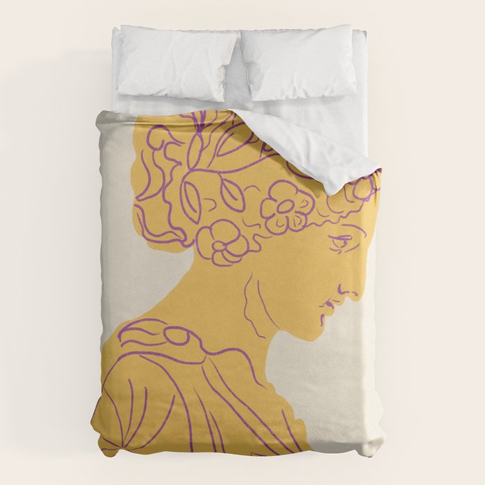 Ancient goddess #1 Duvet Cover Gallery Image 6