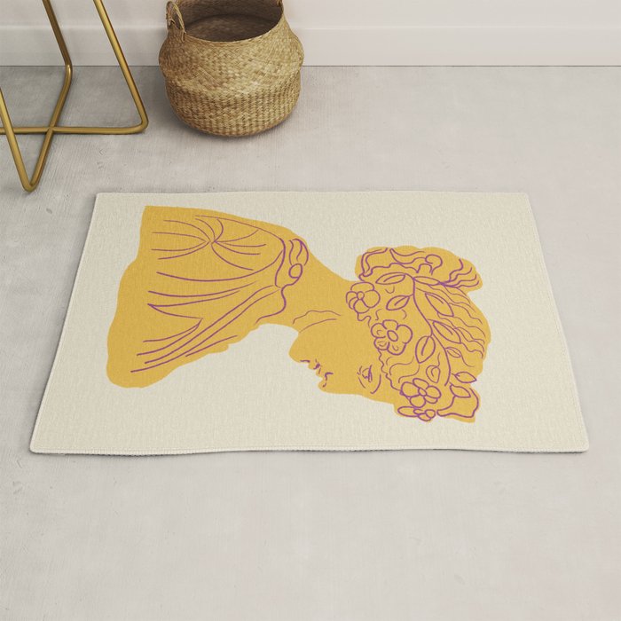 Ancient goddess #1 Rug Gallery Image 1