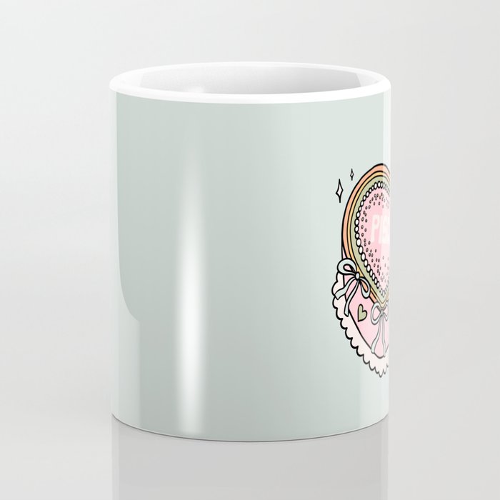 Pisces Heart Cake Coffee Mug Gallery Image 4