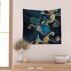 Underwater Dream IX Wall Tapestry Gallery Image 2