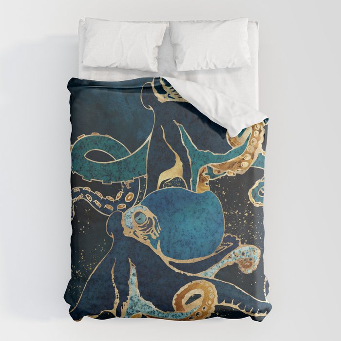 Underwater Dream IX Duvet Cover Gallery Image 6