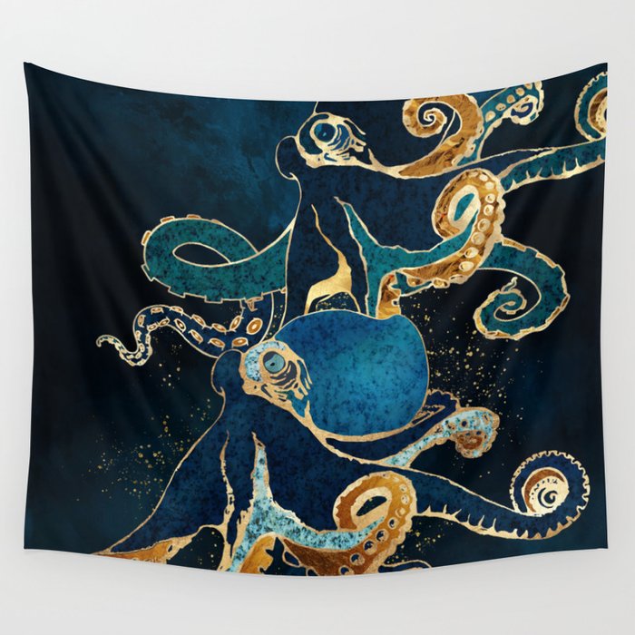 Underwater Dream IX Wall Tapestry Gallery Image 4